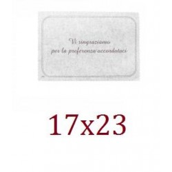 SOTTOPASTE 17x23cm 1000pz