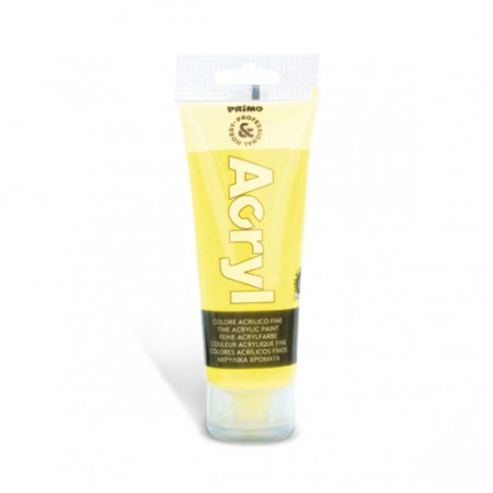TUBETTO COLORE ACRILICO 75ml GIALLO FLUO 210 ACRYL PRIMO