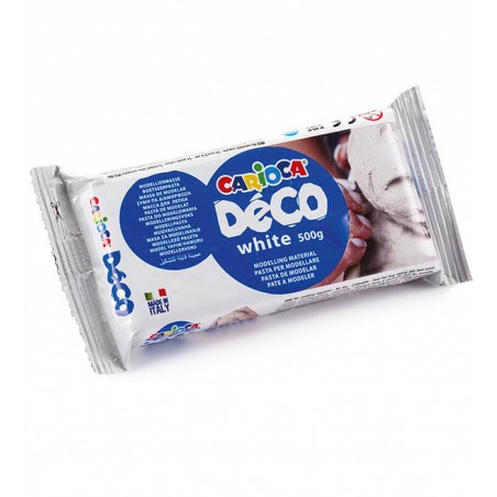 CARIOCA DECò PASTA DA MODELLARE 500gr BIANCO