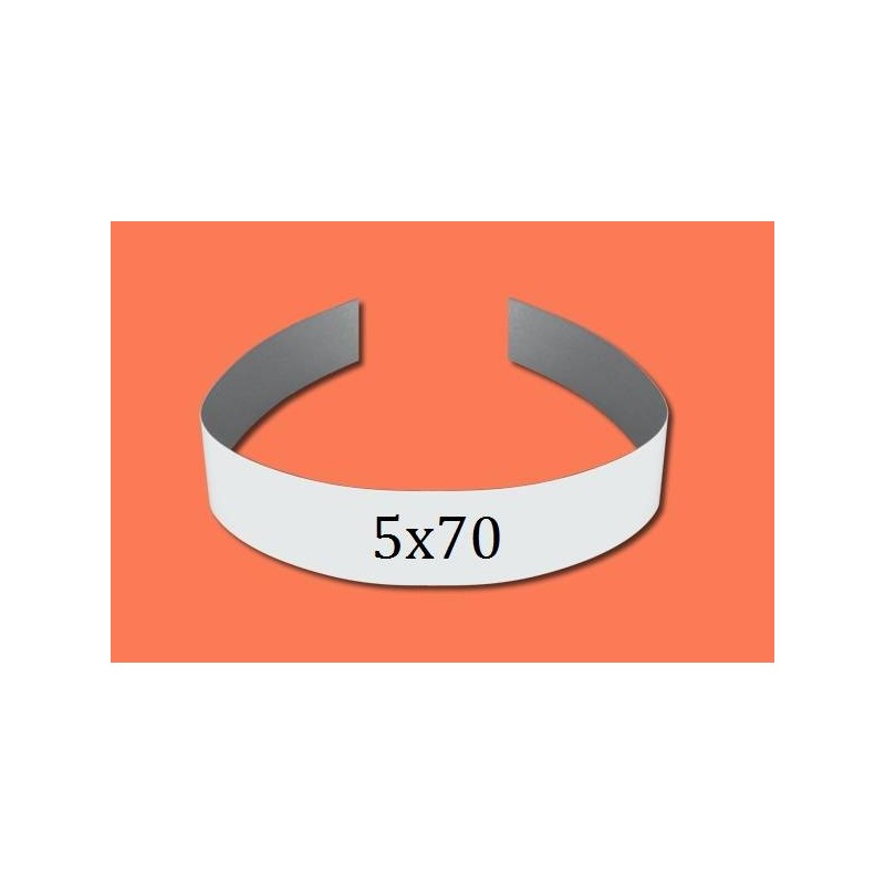 STRISCE CARTONE BI/PATINATE BIANCHE 5x70cm 10kg