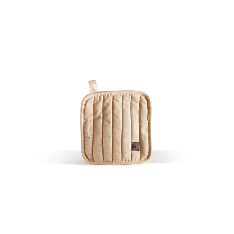 PRESINA IN COTONE ANTIBES 18x18cm SABBIA