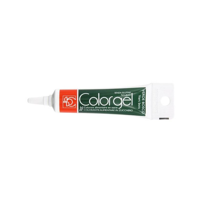 COLORANTE GEL TUBETTO 20gr VERDE BOSCO