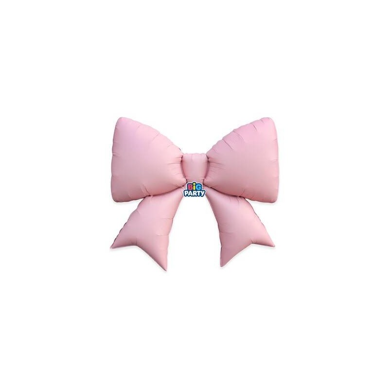 PALLONE MYLAR 98x75cm FIOCCO ROSA
