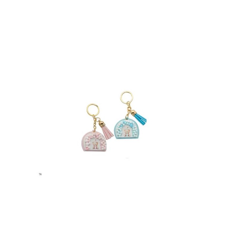 PORTACHIAVI ORSETTO GIRL 12pz