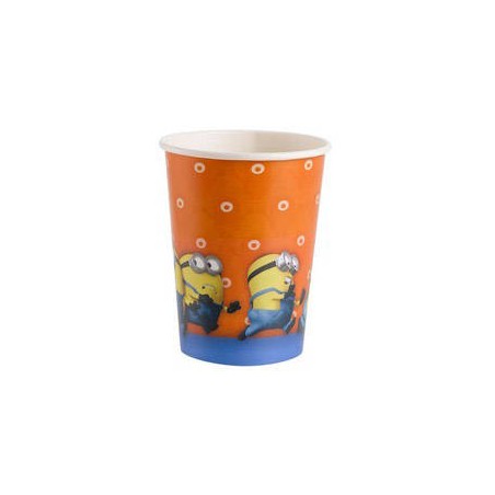 BICCHIERI 266cc MINIONS 8pz