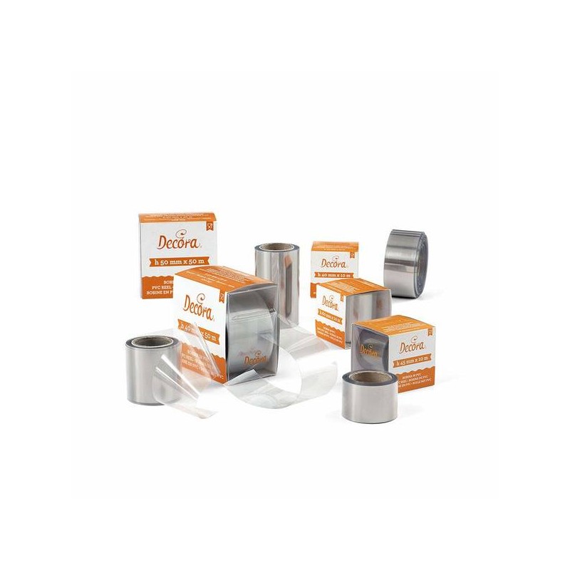 BOBINA ACETATO PER ALIMENTI H.3cm 10mt