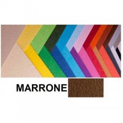 CARTONCINO BRISTOL 50x70cm 200gr MARRONE FABRIANO