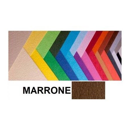 CARTONCINO BRISTOL 50x70cm 200gr MARRONE FABRIANO