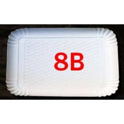 VASSOIO CARTONE BIANCO N°8B 41x32 2 PEZZI