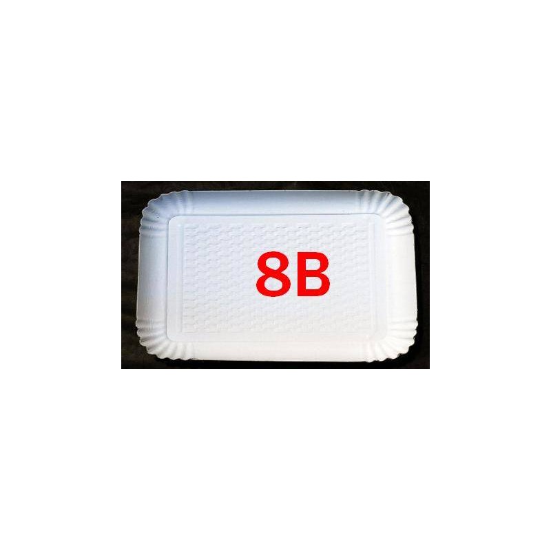 VASSOIO CARTONE BIANCO N°8B 41x32 2 PEZZI