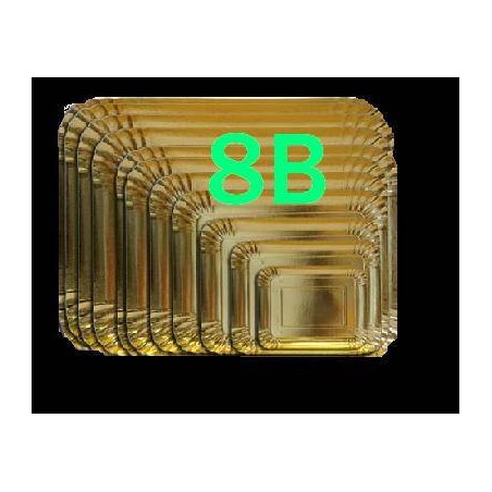 VASSOIO CARTONE ORO N°8B 41x32 2 PEZZI
