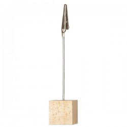 PHOTO HOLDER WOOD 2,5x2,5xh13cm