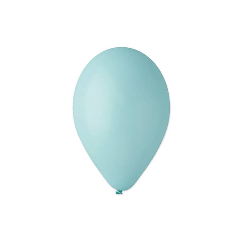 PALLONCINI LATTICE MEDIUM 10 25PZ ACQUAMARINA