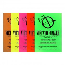 CARTELLO VIETATO FUMARE 20X30