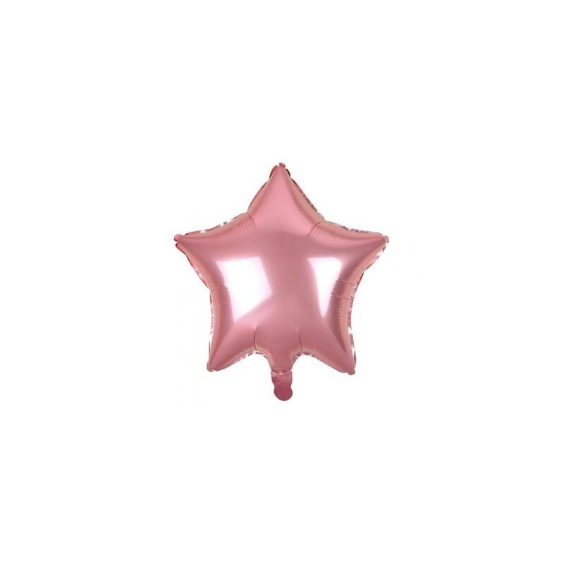 PALLONE MYLAR STELLA 19 45cm ROSA CHIARO