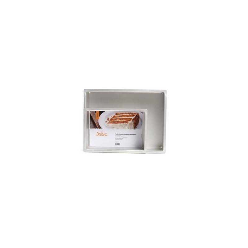 TEGLIA ANODIZZATA RETTANGOLARE 20x30x7,5cm