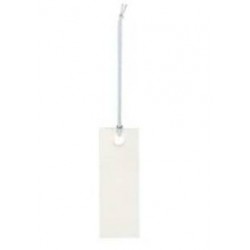 TAG CARTA 1,5x4cm WHITE 48pz