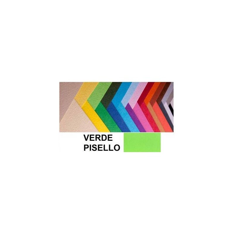 CARTONCINO BRISTOL 70x100cm 200gr VERDE PISELLO FABRIANO