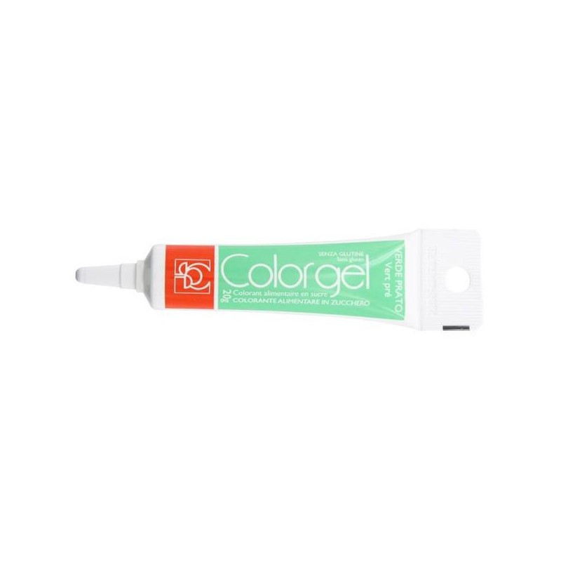 COLORANTE GEL TUBETTO 20gr VERDE PRATO