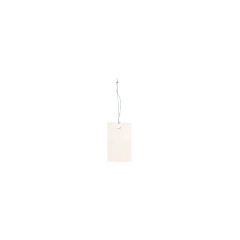 TAG CARTA 2,5x4cm WHITE 48pz