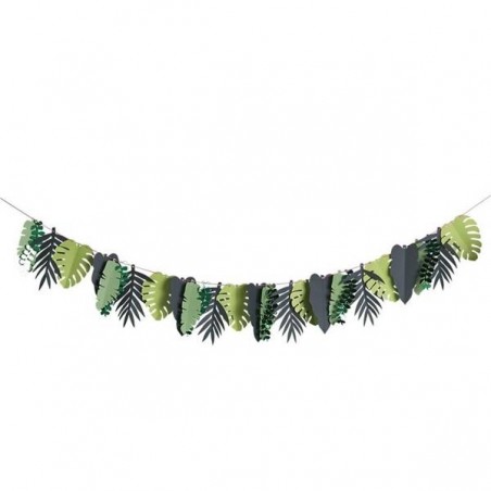 GHIRLANDA FOGLIE TROPICALI 2mt