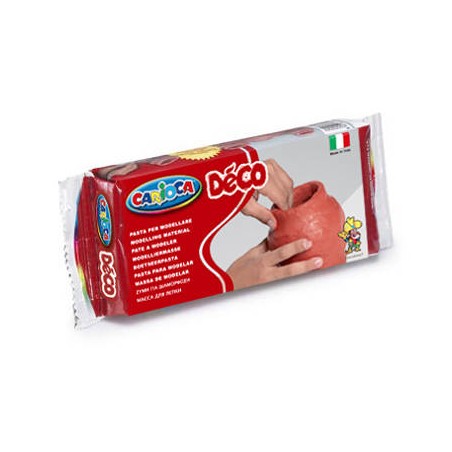 CARIOCA DECò PASTA DA MODELLARE 500gr TERRACOTTA
