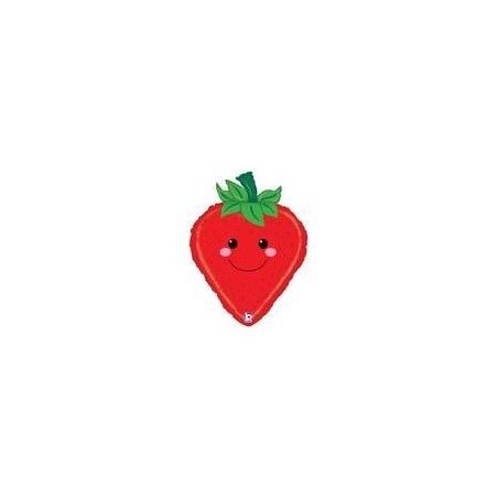 PALLONE MYLAR 26 66cm FRAGOLA ROSSA