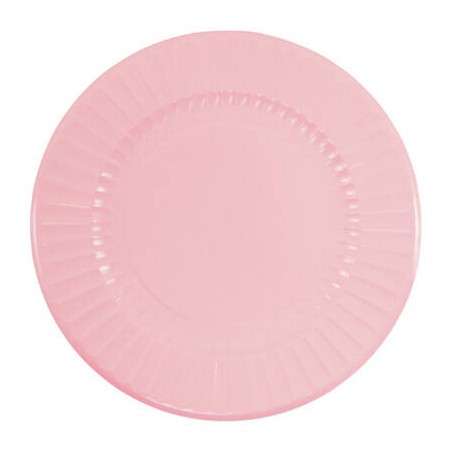 PIATTI MAXI ROSA GERANIO 33cm 6pz