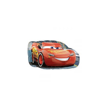 PALLONE MYLAR S/SHAPE CARS MC QUEEN 76cm