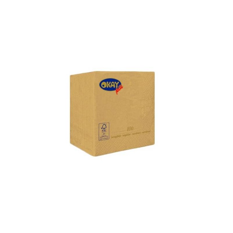 TOVAGLIOLI D.V. 25x25 ORO 50pz OKAY