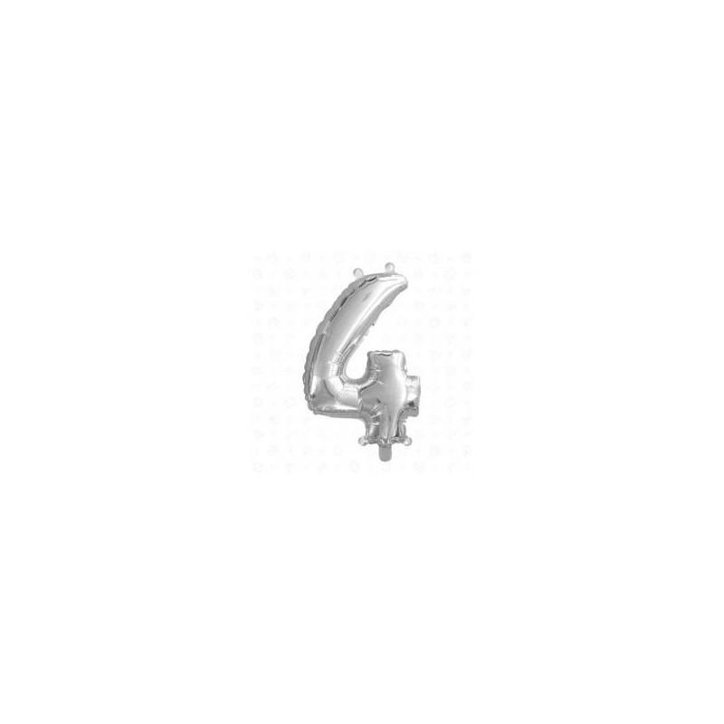 PALLONE MYLAR N°4 40cm SILVER