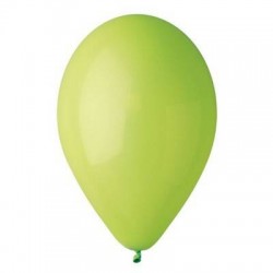 PALLONCINI LATTICE MEDIUM 10 26cm 100pz VERDE CHIARO