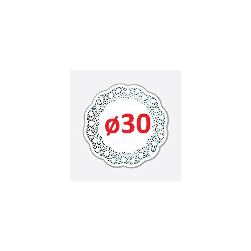 PIZZO PORCELLANATO TONDO ø30 10pz