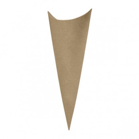 SCATOLA CONO BUSTA 190 AVANA H.19cm 10pz