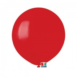 PALLONCINI LATTICE 19'' 48cm ROSSO 25pz