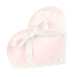 SCATOLA CUORE ROSA SHABBY CHIC 5x2,5 10pz