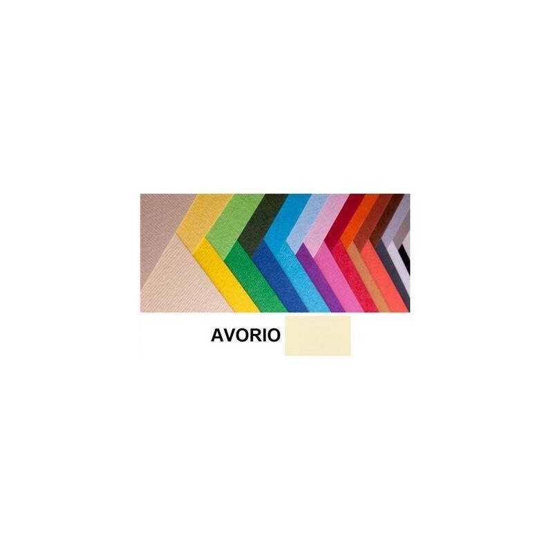 CARTONCINO BRISTOL 50x70cm 200gr AVORIO FABRIANO