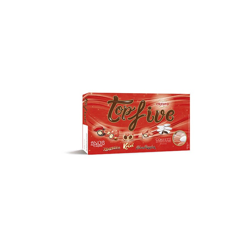 CONFETTI TOP FIVE MIX SELECTION ROSSO 1kg