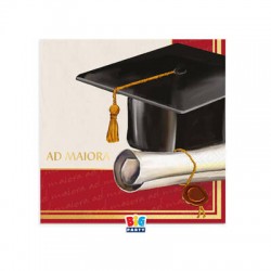 TOVAGLIOLI 25x25 LAUREA AD MAIORA 16pz