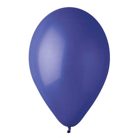 PALLONCINI LATTICE MEDIUM 10 25pz BLU