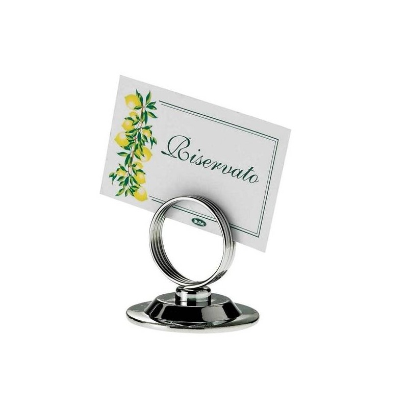 PORTANUMERO DA TAVOLO INOX 6x5,8cm