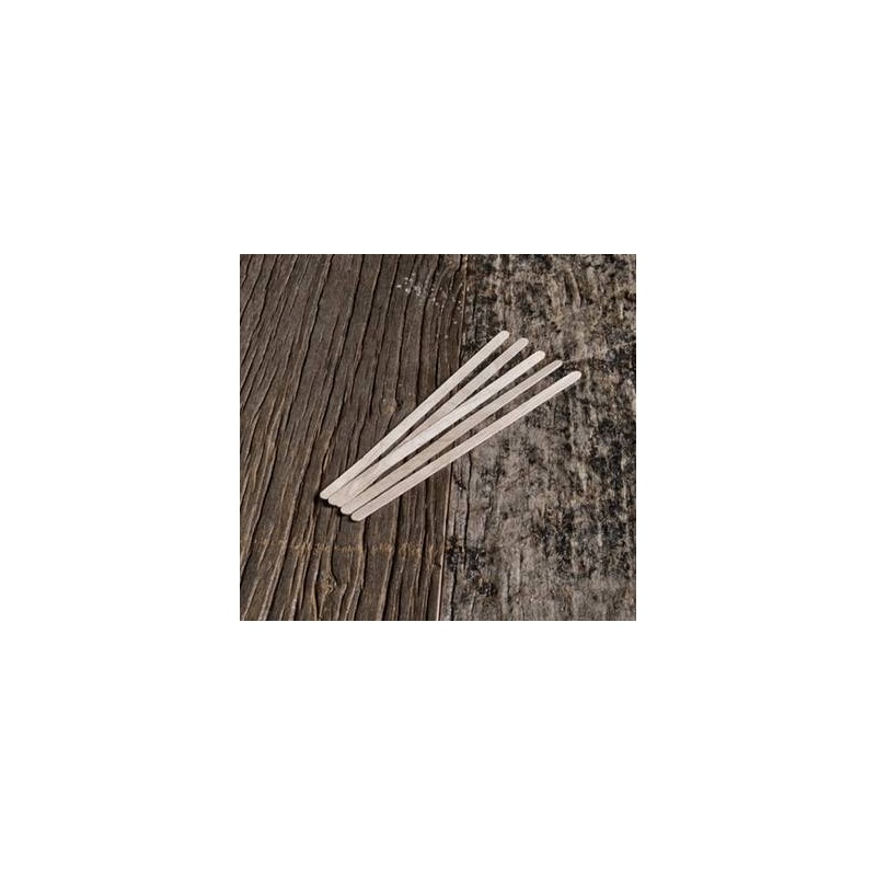 PALETTINE CAFFè LEGNO 11cm IMBUSTATE SING. 1000pz BIO COMPOSTABILE