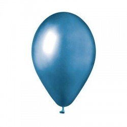 PALLONCINI LATTICE LARGE 13 33cm 50pz CELESTE GLOSSY