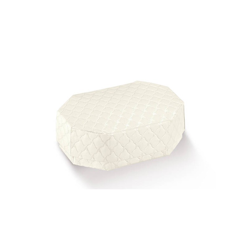 SCATOLA F/COP OTTAGONALE TRAPUNTA 7,5x5,5x2cm 10pz