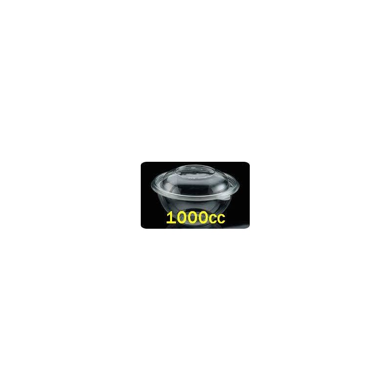 INSALATIERA PET C/COP 1000cc 5pz