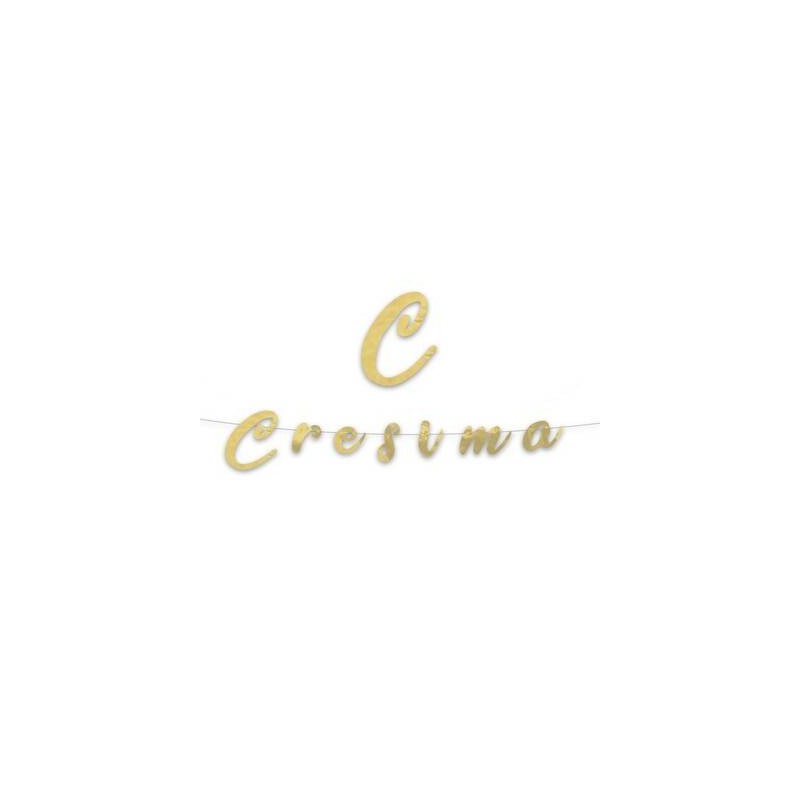 FESTONE ITALIC CRESIMA METAL cm15x3mt