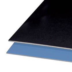 CARTONE PESANTE NERO/GRIGIO ALTO SPESSORE 1,5mm 70x100cm