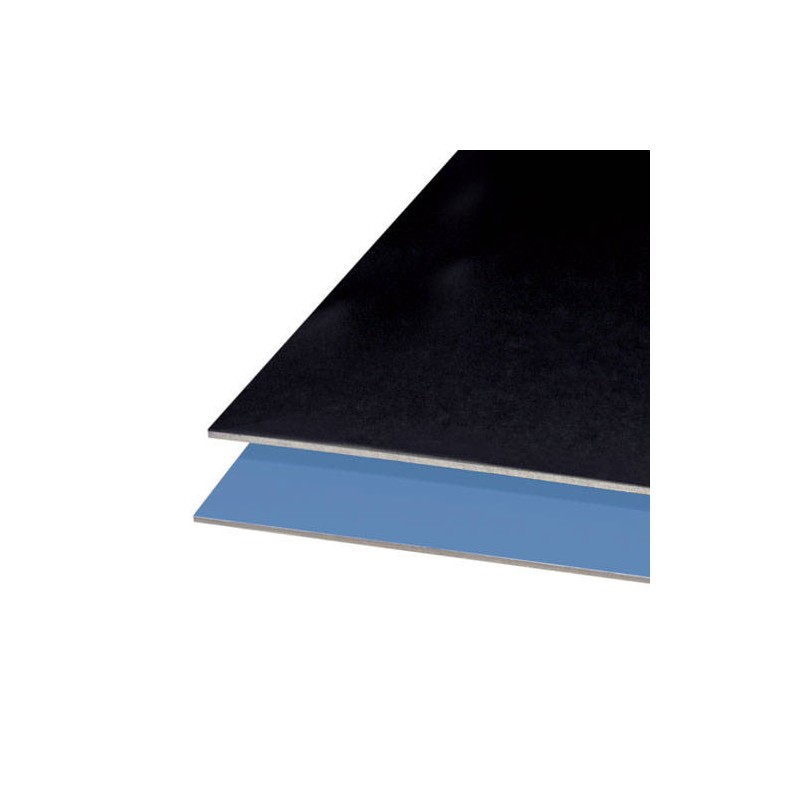 CARTONE PESANTE NERO/GRIGIO ALTO SPESSORE 1,5mm 70x100cm