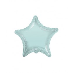 PALLONE MYLAR STELLA VERDE MENTA ø45cm
