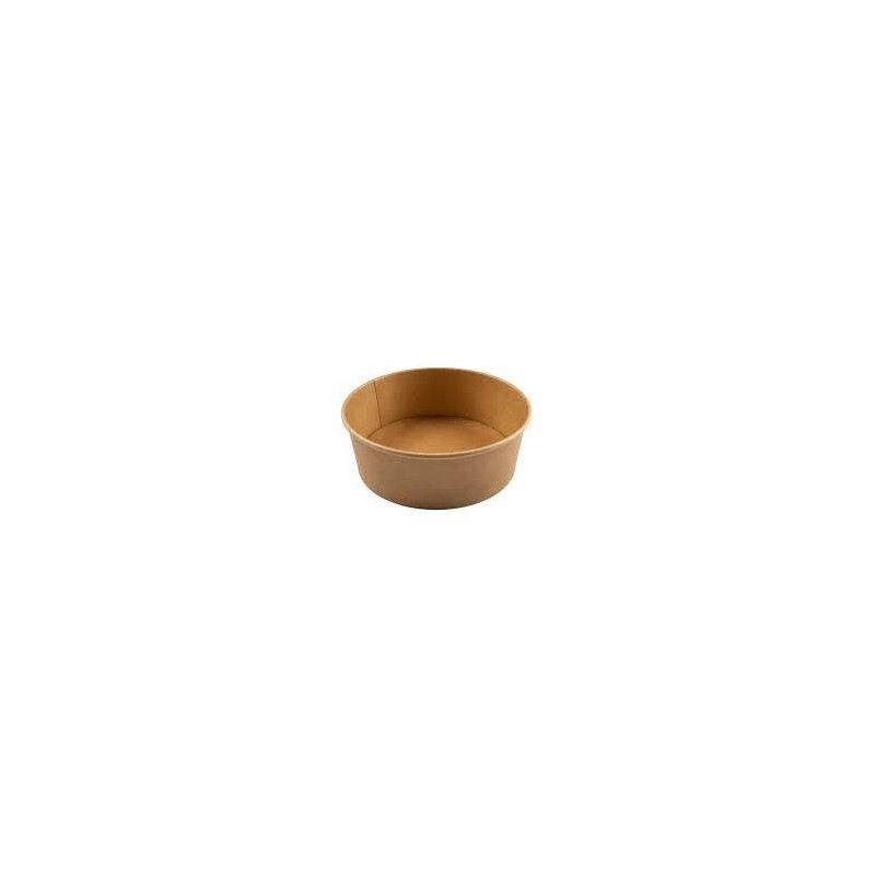 INSALATIERA KRAFT AVANA 1300cc ø18,7x6,8cm 50pz USOBIO